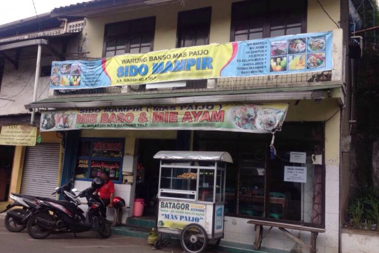 Warung Bakso Mas Paijo Sido Mampir Mandalajati Bandung